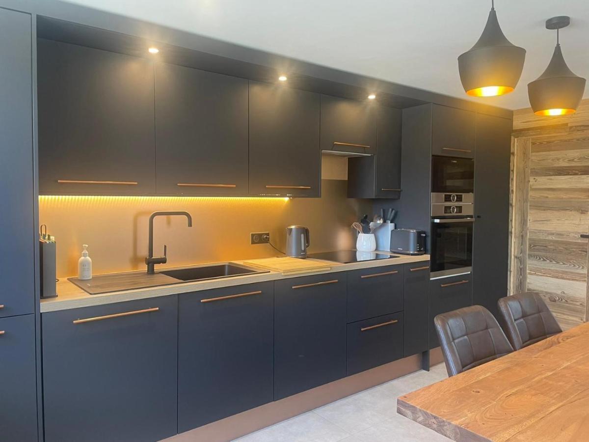 Apartament Le Petit Cham - Cosy And Stylist With Balcony View Morzine Zewnętrze zdjęcie