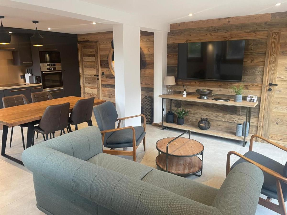 Apartament Le Petit Cham - Cosy And Stylist With Balcony View Morzine Zewnętrze zdjęcie